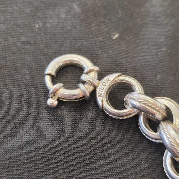 Milor Silver Rollo Bracelet - Picture 6 of 8